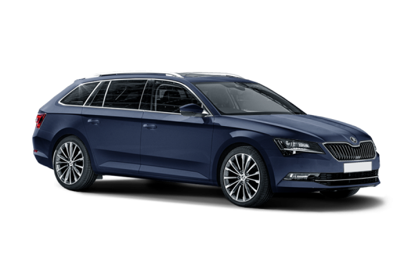 Skoda Superb Combi blue