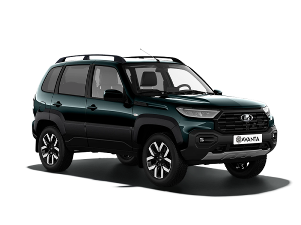 Lada Niva Travel Зеленый Несси